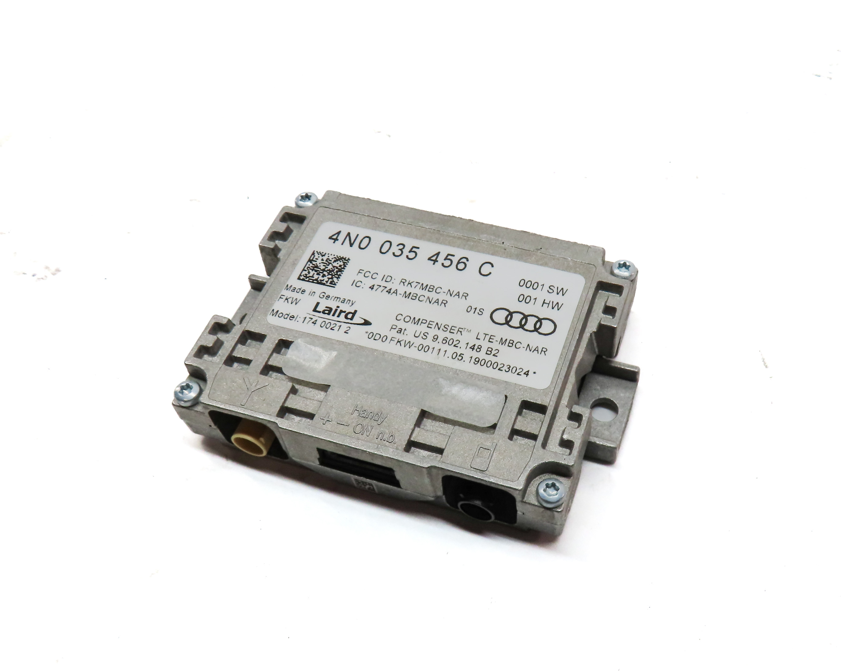 2019 AUDI Q5 (FY 80A) RADIO STEREO ANTENNA AMPLIFIER CONTROL MODULE — exact item pictured